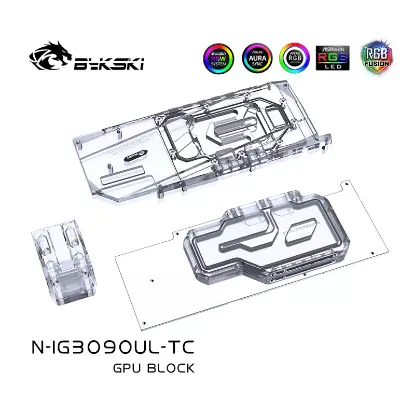 Picture of Bykski Dual Side GPU Block for Colorful iGame RTX 3080 Ultra OC 10 N-IG3090UL-TC