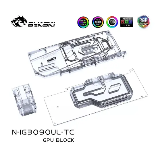 Picture of Bykski Dual Side GPU Block for Colorful iGame RTX 3080 Ultra OC 10 N-IG3090UL-TC