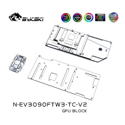 Picture of Bykski Dual Side Water Cooling GPU Block for EVGA RTX 3090 3080 FTW3 N-EV3090FTW3-TC-V2