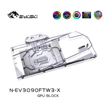 Picture of Bykski GPU Block with Backplate for EVGA 3080 3090 FTW3 N-EV3090FTW3-X