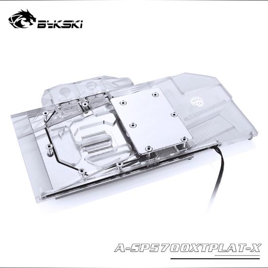 Picture of Bykski GPU Water Cooling Block for Sapphire Nitro+ 5700XT A-SP5700XTPLAT-X
