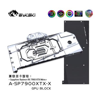 Picture of Bykski Water Cooling GPU Block for Sapphire RX7900XTX NITRO+ A-SP7900XTX-X