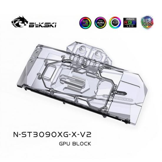 Picture of Bykski GPU Block  for ZOTAC RTX3090 GAMING OC 5v RGB N-ST3090XG-X-V2