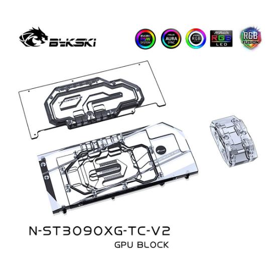 Picture of Bykski Dual Side GPU Block for ZOTAC RTX3090 GAMING OC N-ST3090XG-TC-V2