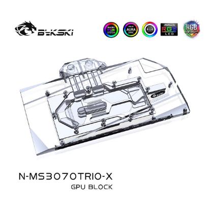Picture of Bykski Water Cooling GPU Block for MSI RTX3070 GAMING X TRIO N-MS3070TRIO-X