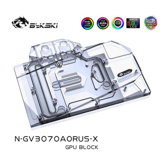 Picture of Bykski GPU Block for GIGA AORUS RTX3070 Master N-GV3070AORUS-X