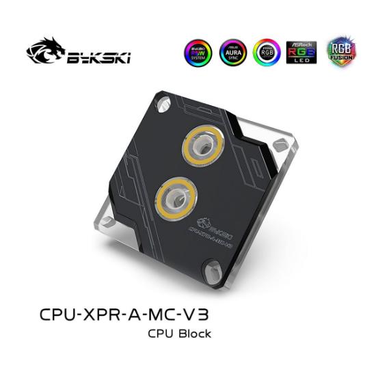 Picture of Bykski RGB CPU Block for Intel 115x 1200 1700 CPU-XPR-A-MC-V3