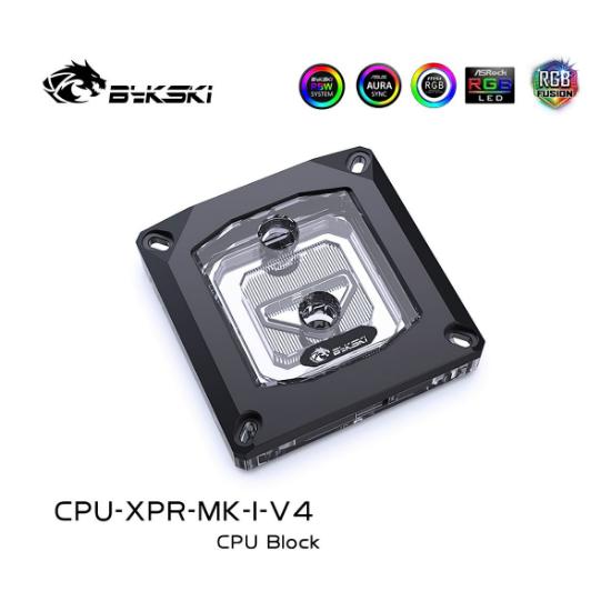 Picture of Bykski CPU Liquid Cooling Block for Intel 115x 1200 1700 20xx CPU-XPR-MK-I-V4