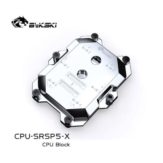Picture of Bykski CPU Water Cooling Block for AMD SP5 CPU-SRSP5-X