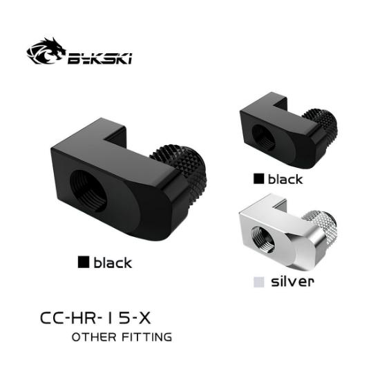 Picture of Bykski G1/4" Water Cooling Rotatable 15mm Offset Joint CC-HR-15-X
