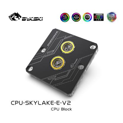 Picture of Bykski CPU Water Cooling Block for Intel LGA3647 Square ILM CPU-SKYLAKE-E-V2