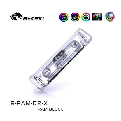 Picture of Bykski RGB DIMM RAM Liquid Cooling Block B-RAM-D2-X