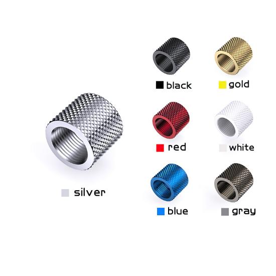 Picture of Bykski Water Cooling 15mm Dual Female Extend Connector Fitting B-DPJ-10 