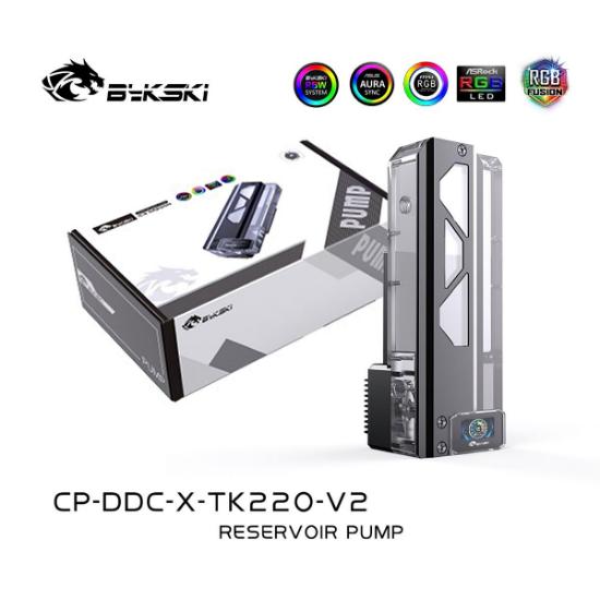 Picture of Bykski RGB Combo Water Cooling Rectangular Reservoir CP-DDC-X-TK220-V2