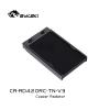 Picture of Bykski 3x14cm 420mm Water Cooling Copper Radiator Heat Exchanger B-RD420-TN-V3