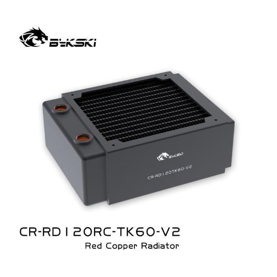 Picture of Bykski 120mm Water Cooling Triple Rows 60mm Copper Radiator CR-RD120RC-TK60-V2 