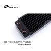 Picture of Bykski 160mm 80mm x 2 Triple Rows Copper Radiator Water Cooling CR-RD80X2RC-TK60