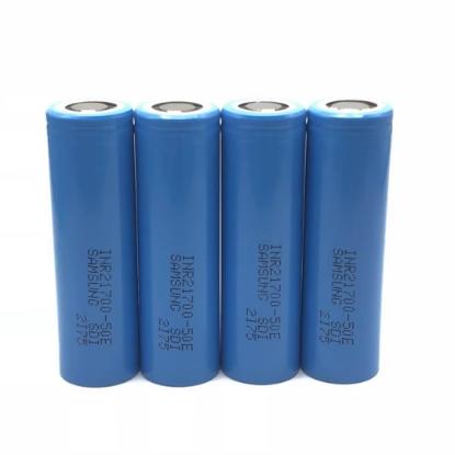 Picture of Samsung 21700 50E Rrechargeable Battery Cell 5AH 4pcs